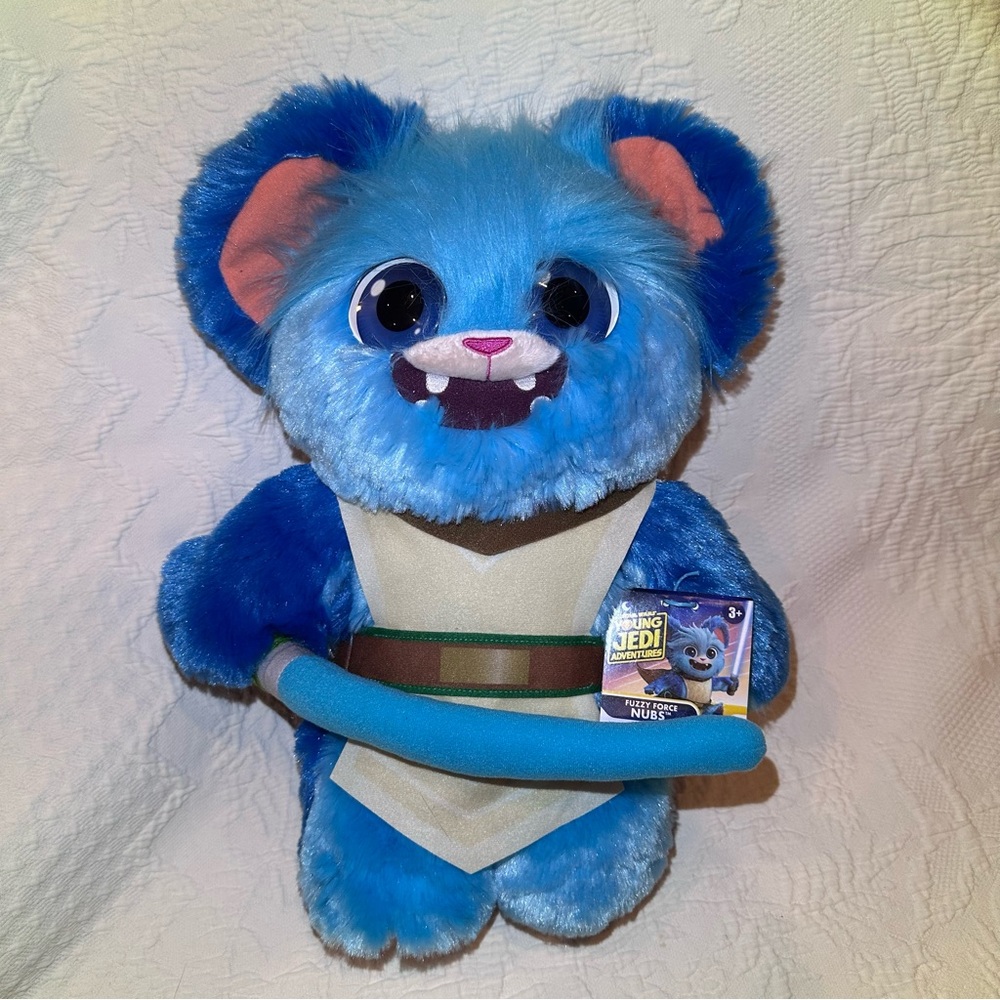 Star Wars Young Jedi Adventures Fuzzy Force Nubs Plush Toy Soft Fur